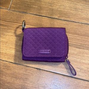 NWOT Purple Vera Small Wallet